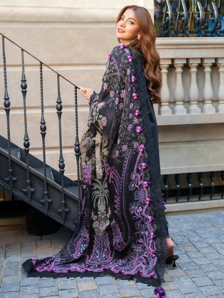 AHMOZI JADE – EMBROIDERED LAWN 3-PIECE UNSTICHED SUIT
