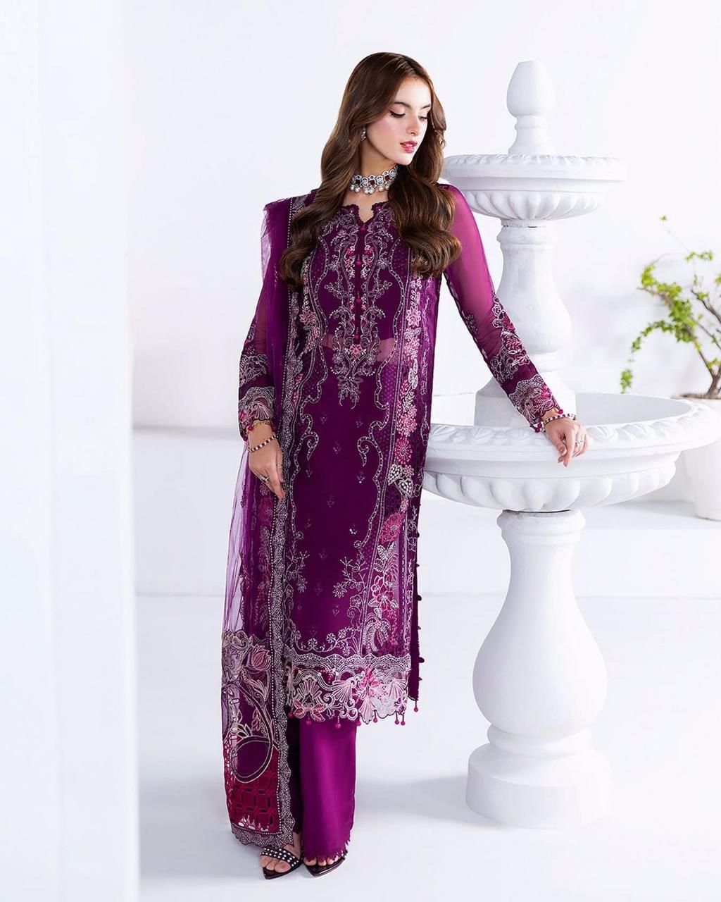 RAMSHA – HIT CODE ARTICLE UNSTITCHED 03-PIECE SUIT