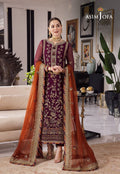 ASIM JOFA PREMIUM 3PC UNSTITCHED REPLICA