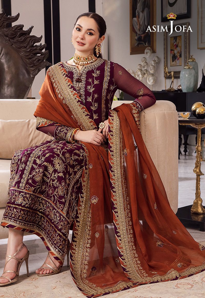 ASIM JOFA PREMIUM 3PC UNSTITCHED REPLICA