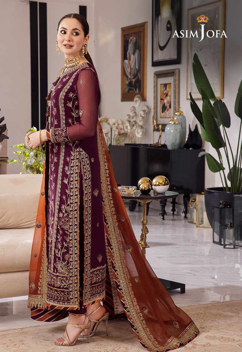 ASIM JOFA PREMIUM 3PC UNSTITCHED REPLICA