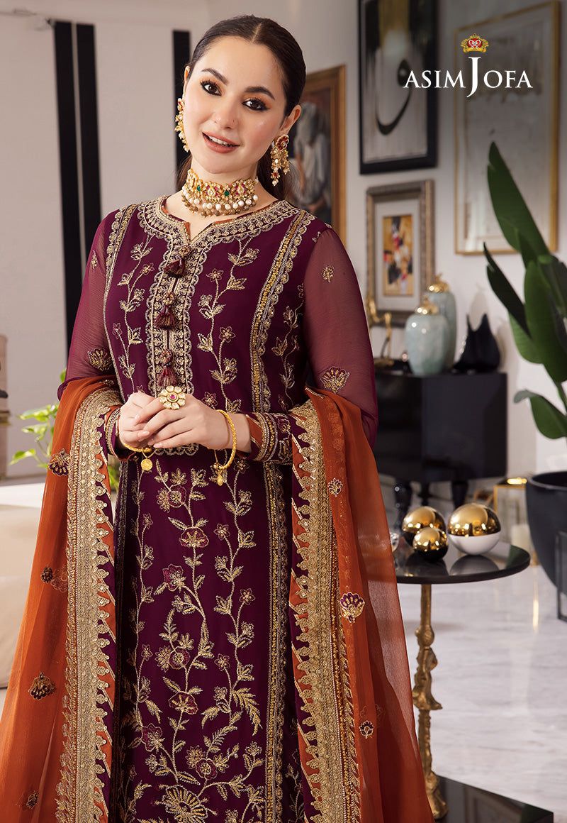 ASIM JOFA PREMIUM 3PC UNSTITCHED REPLICA