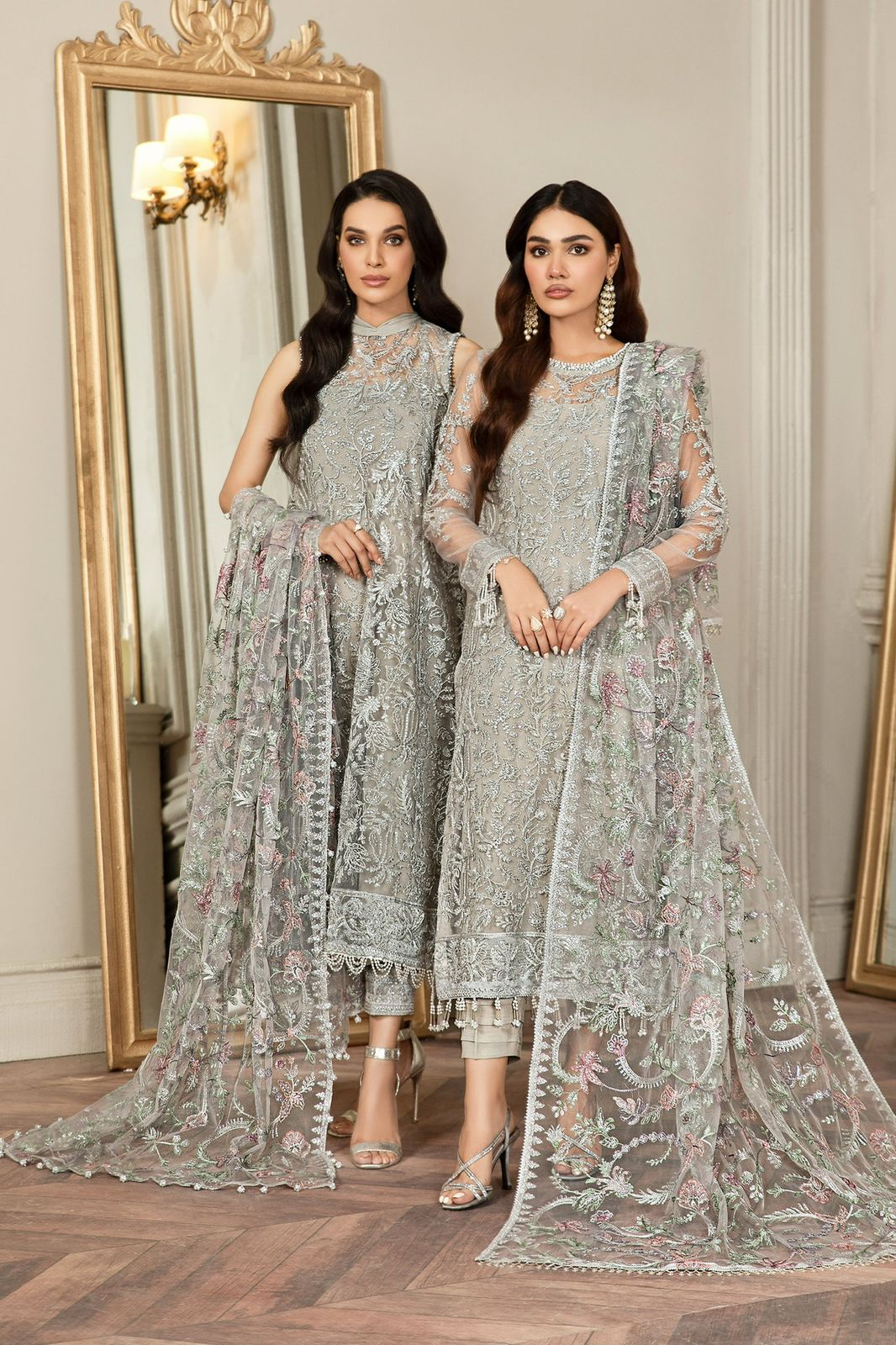 ZARIF Z-BD-2807 3PC UNSTITCHED HEAVY EMBROIDERED SUIT