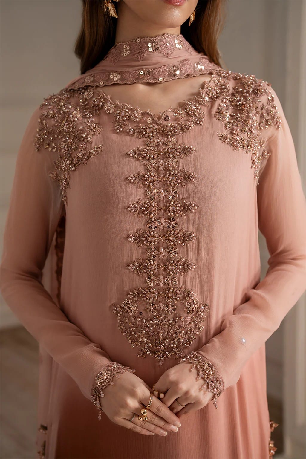 IZNIK UE-479 UNSTITCHED 3PC SUIT LUXURY FORMALS