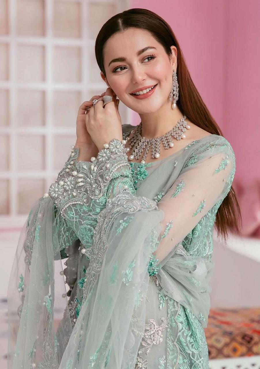 ELAAF – BRIDAL ORGANZA UNSTITCHED 3-PIECE SUIT