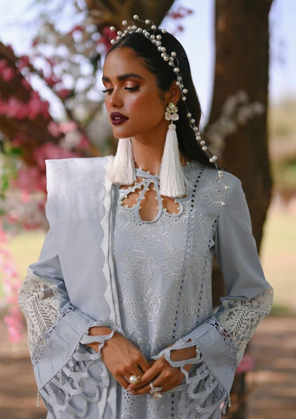 QALAMKAR QL-CF-06-LILLY – LAWN  3PC UNSTITCHED SUIT