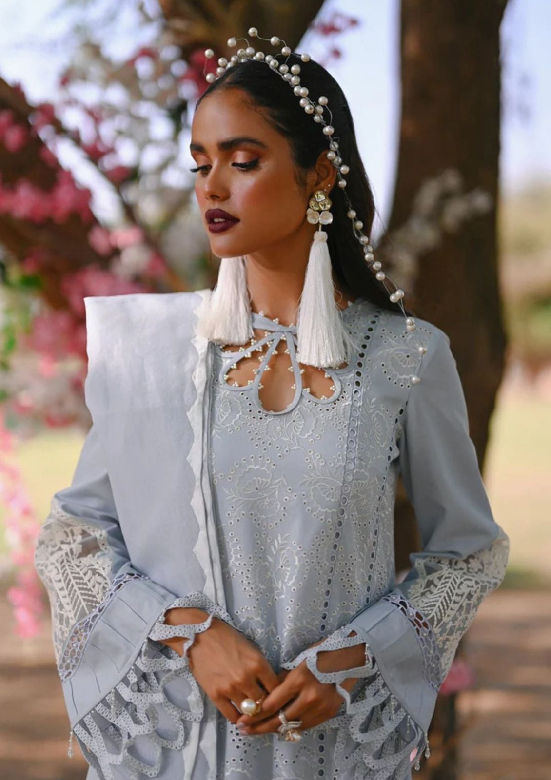 QALAMKAR QL-CF-06-LILLY – LAWN  3PC UNSTITCHED SUIT