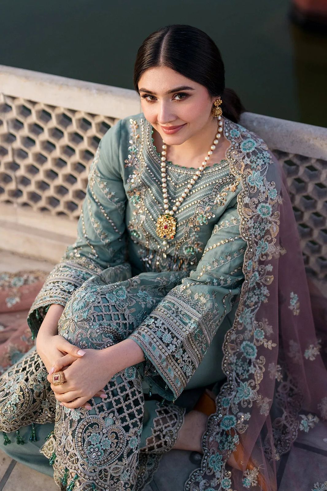 IMROZIA INSPIRED LUXURY EMBROIDERED 3 PC UNSTITCHED